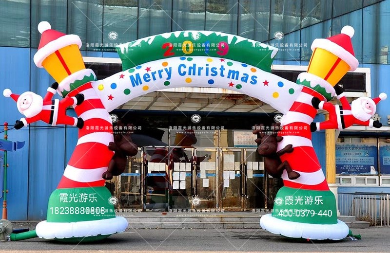 扬州圣诞活动拱门